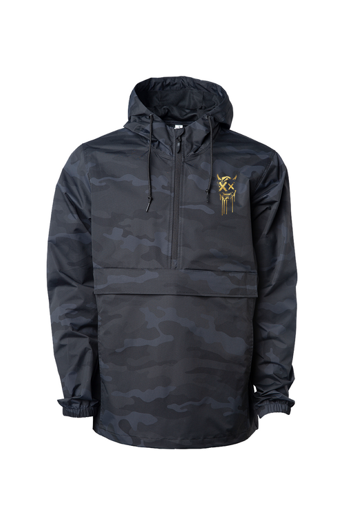 Dai Yung - Black Camo Anorak Jacket